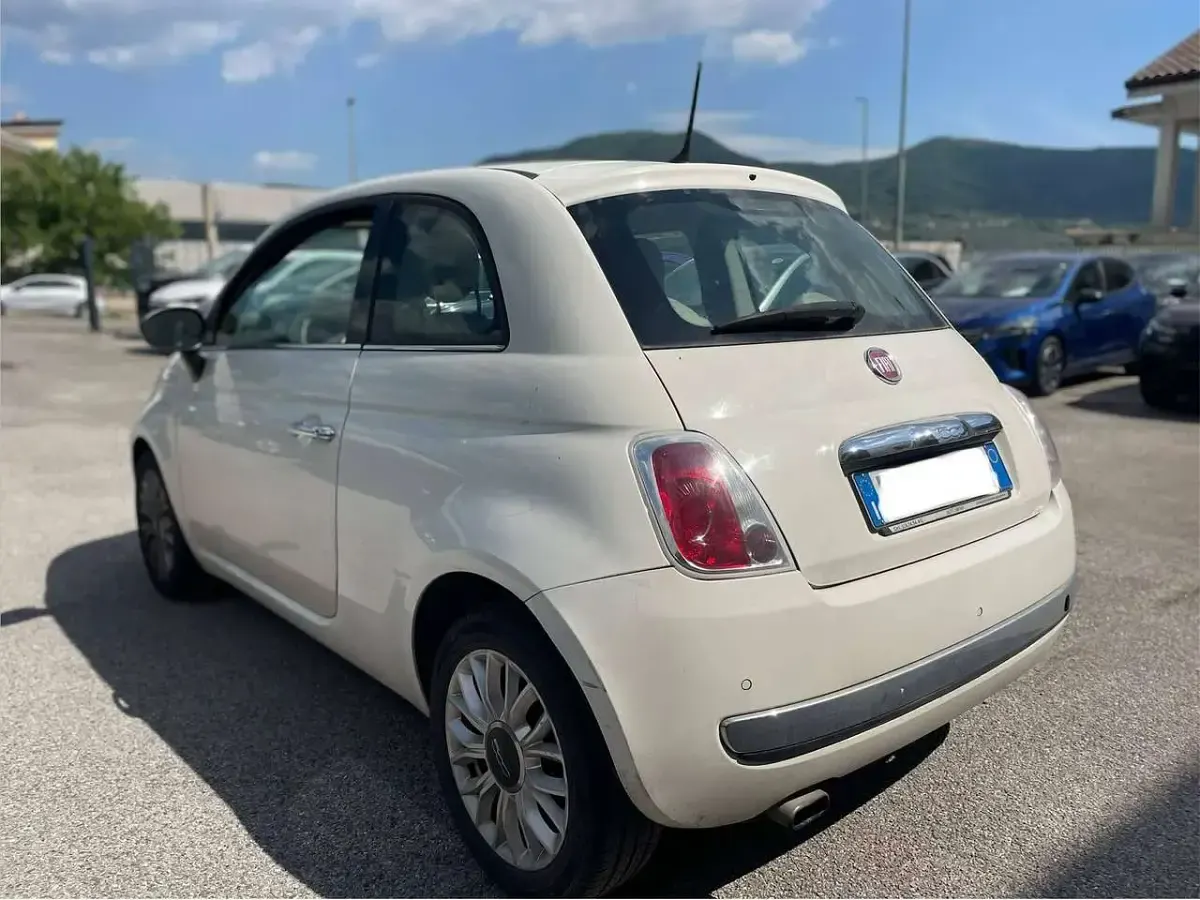 Usata Fiat 500 Lounge 95 CV (69 kW) 2016 Bianco Utilitaria