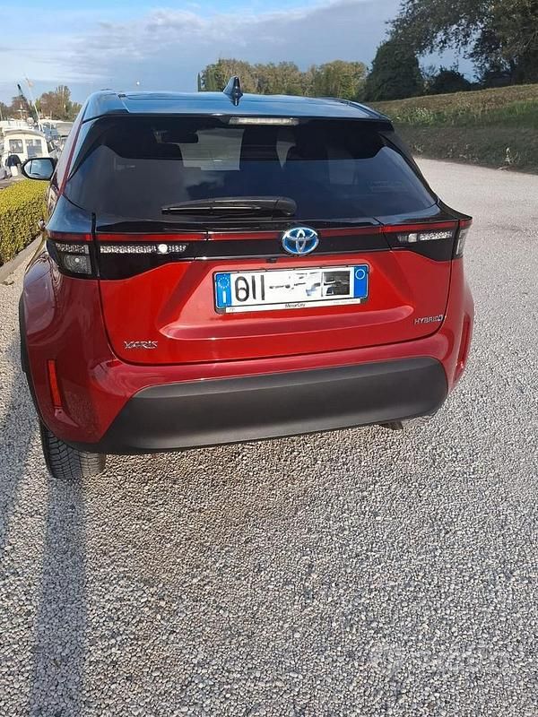 Usata Toyota Yaris Trend 2022 Rosso Berlina