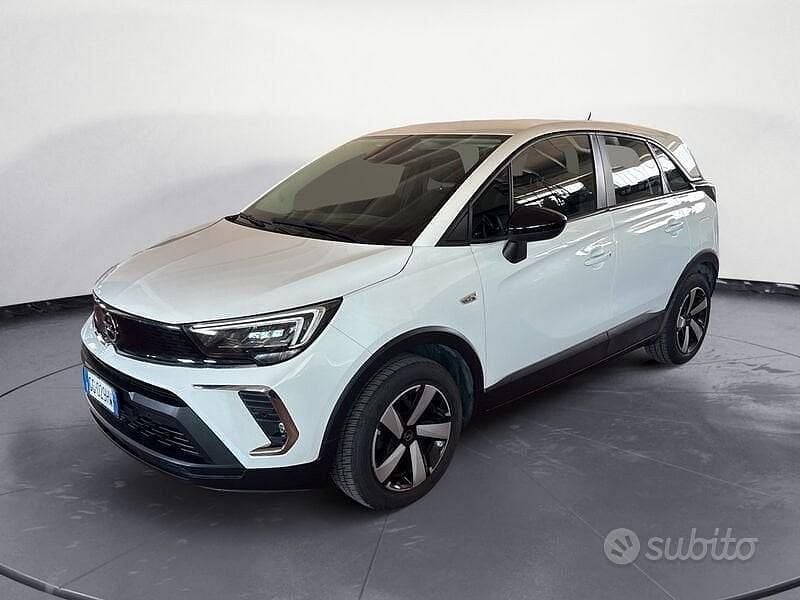 Bianco Usata 2021 Opel Crossland Edition SUV | 13.850 € (Buon prezzo) - Immagine 1/4