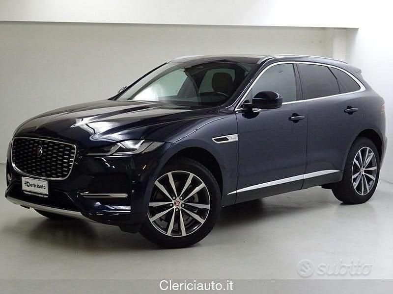 Usata Jaguar F-Pace S 204 CV (150 kW) 2021 Blu/azzurro SUV