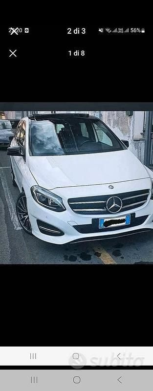 Usata Mercedes B200 2016 Bianco Monovolume