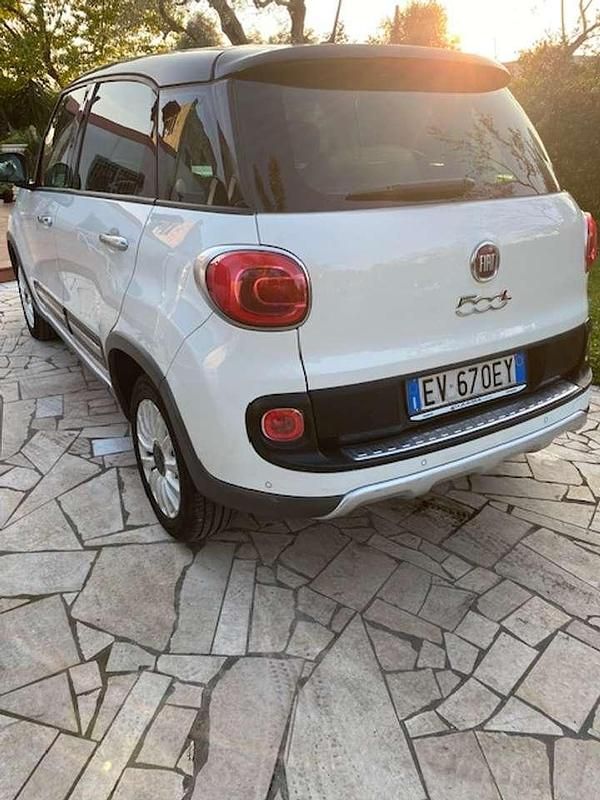 Usata Fiat 500L Trekking 84 CV (61 kW) 2014 Bianco Monovolume