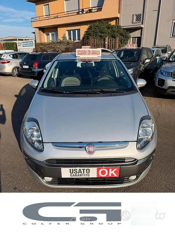 Usata Fiat Punto Evo Active 75 CV (55 kW) 2012 Grigio Utilitaria