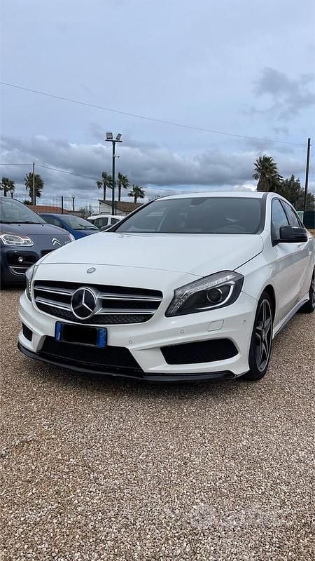 Usata Mercedes A180 Premium 109 CV (80 kW) 2014 Bianco Berlina