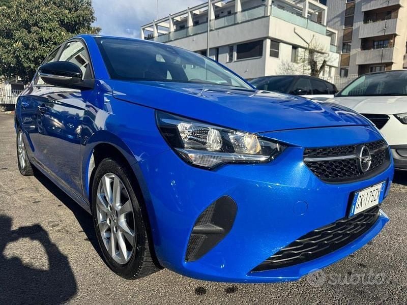 Usata Opel Corsa Edition 75 CV (55 kW) 2022 Blu Utilitaria