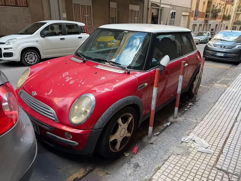 Usata Mini Cooper 116 CV (85 kW) 2004 Rosso Utilitaria