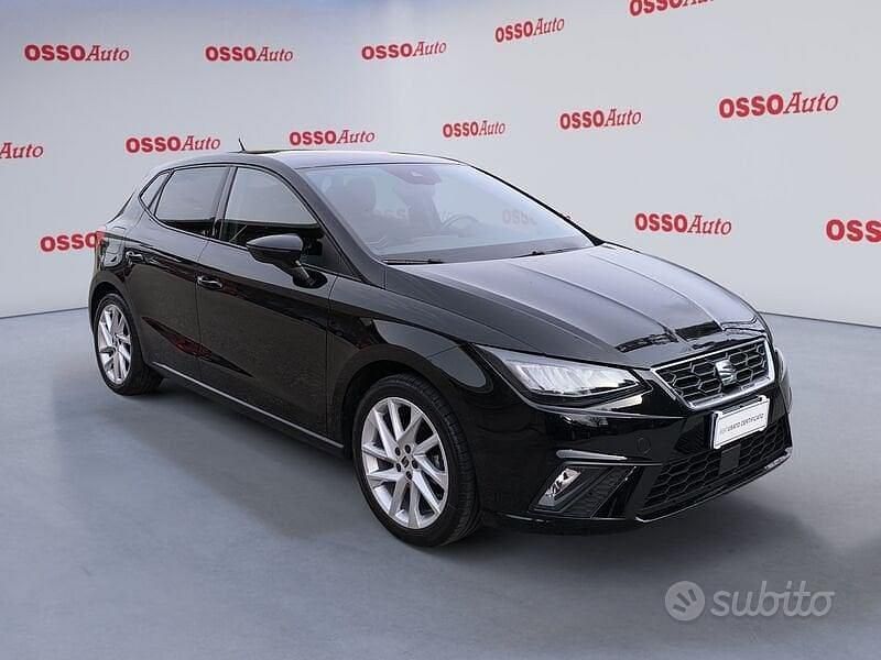 Usata Seat Ibiza FR 95 CV (69 kW) 2024 Nero Utilitaria