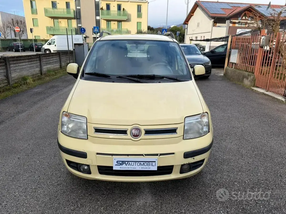 Usata Fiat Panda 60 CV (44 kW) 2009 Giallo Utilitaria
