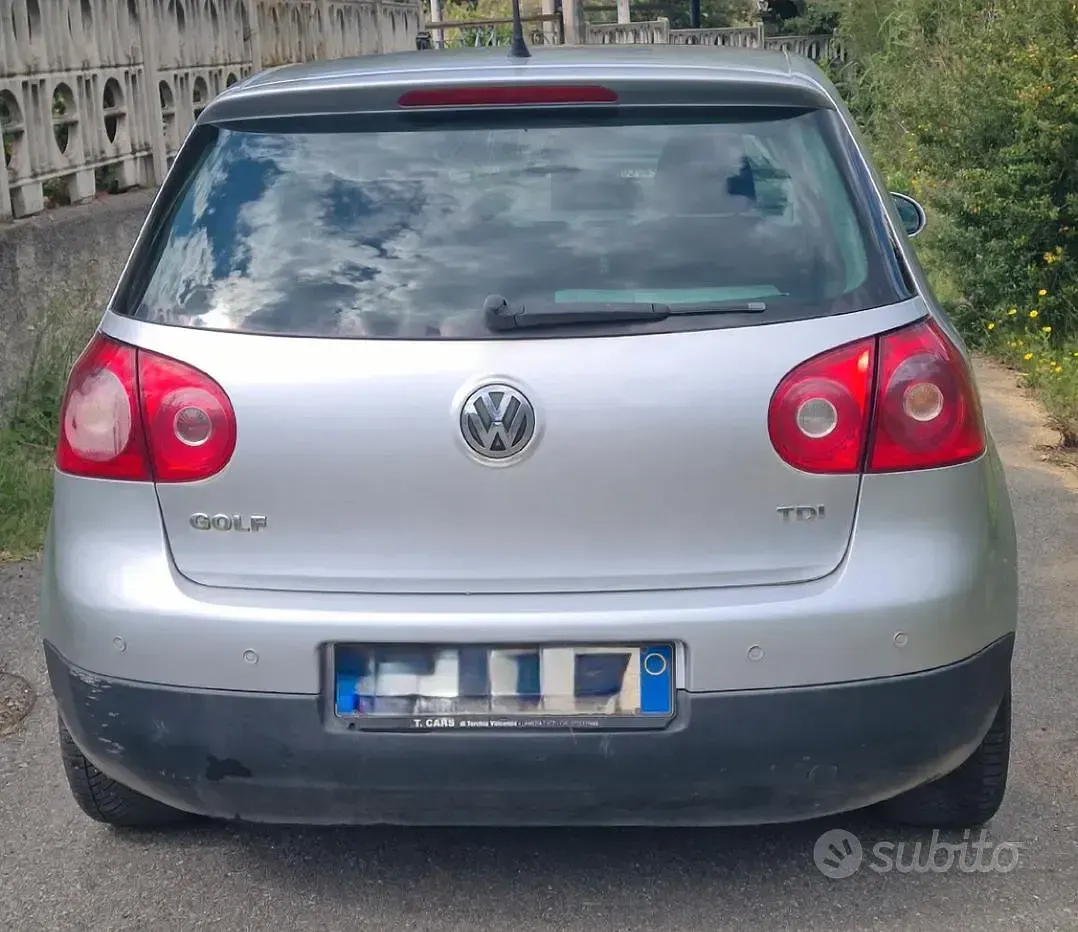 Usata VW Golf VI GT 105 CV (77 kW) 2008 Grigio Utilitaria