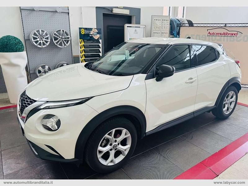 Bianco Usata 2022 Nissan Juke N-Connecta SUV | 15.490 € (Ottimo prezzo) - Immagine 1/4