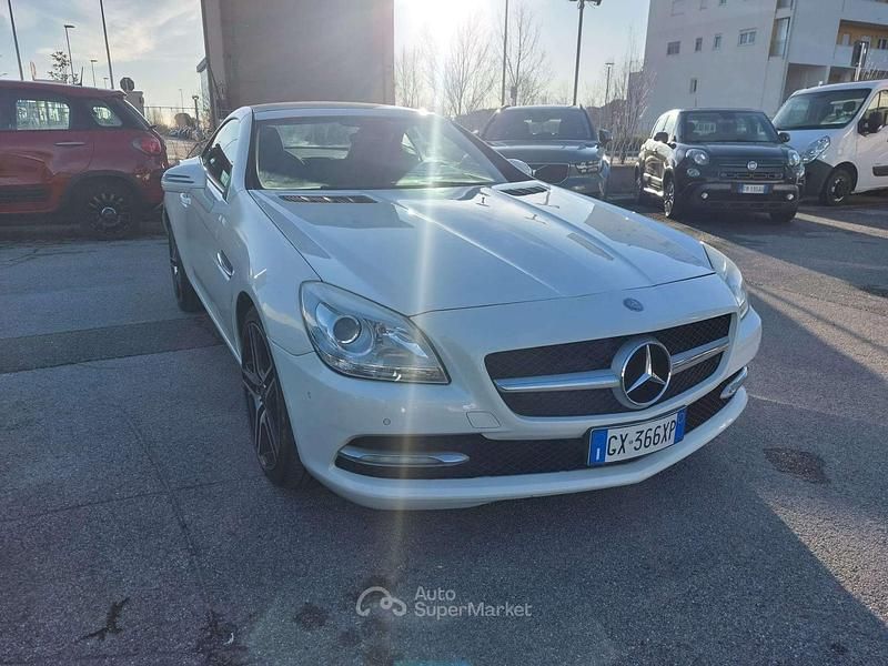 Usata Mercedes SLK280 AMG 204 CV (150 kW) 2013 Bianco Cabrio