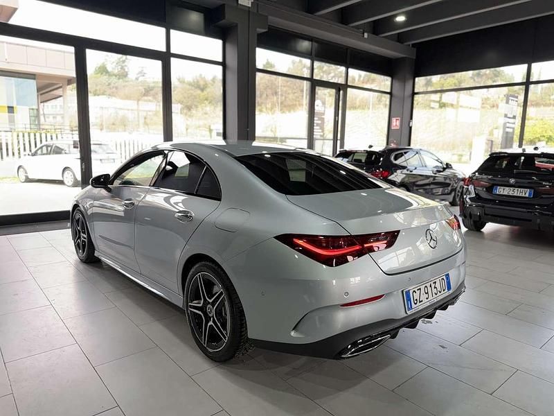 Usata Mercedes CLA200 AMG Line Premium Plus 150 CV (110 kW) 2025 Argento Coupé
