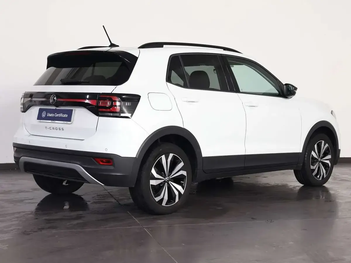 Usata VW T-Cross Style 95 CV (69 kW) 2023 Pure white SUV