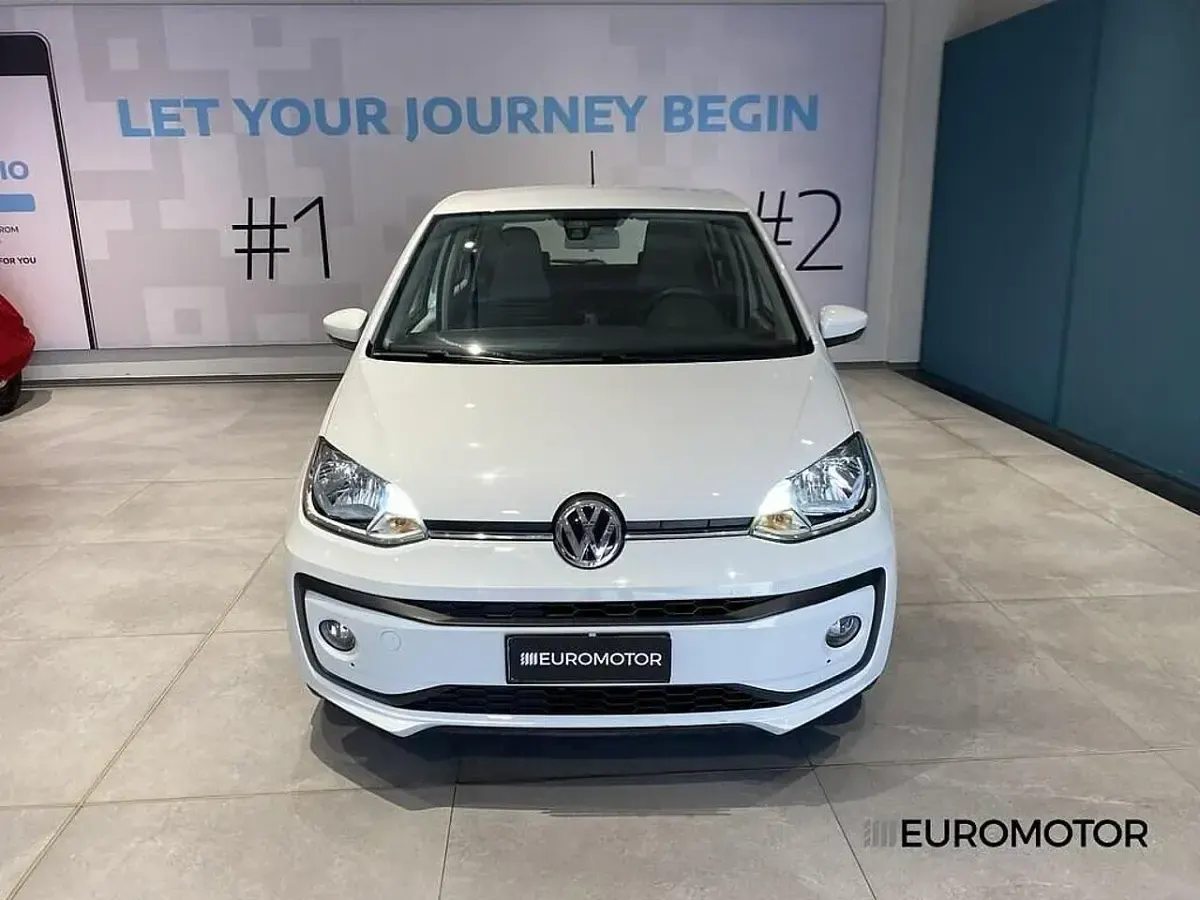 Usata VW up! Move 60 CV (44 kW) 2019 Bianco Utilitaria