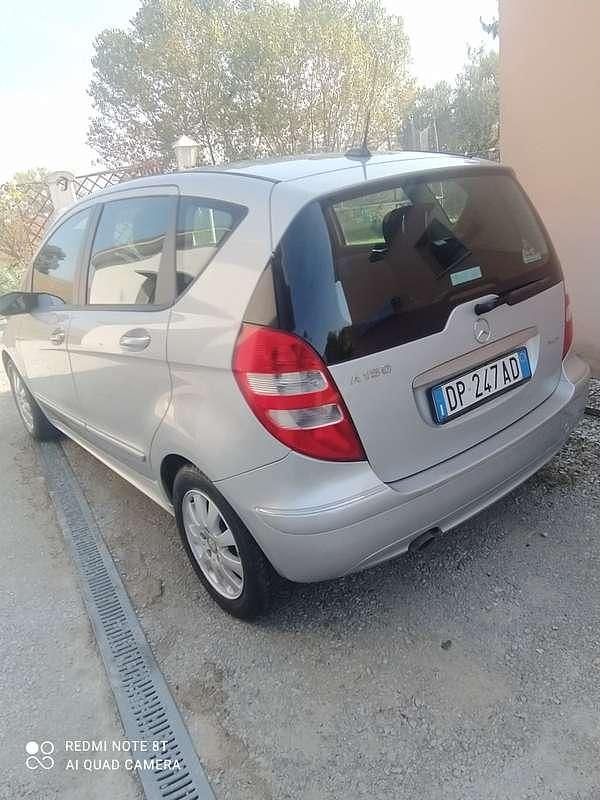 Usata Mercedes A150 Avantgarde 95 CV (69 kW) 2008 Argento Berlina
