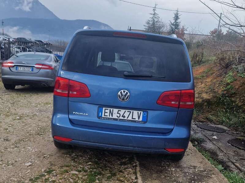 Usata VW Touran 150 CV (110 kW) 2012 Blu/azzurro Monovolume