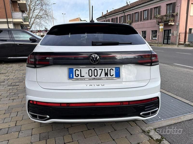 Usata VW Taigo R-line 110 CV (80 kW) 2023 Bianco SUV