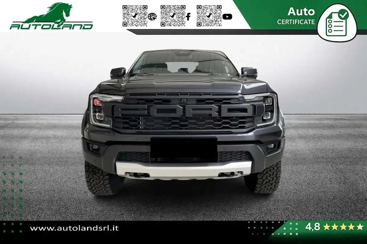 Nuova Ford Ranger Raptor 209 CV (153 kW) 2026 Grigio Pick-up