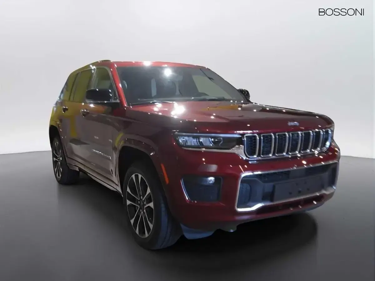 Nuova Jeep Grand Cherokee Overland 379 CV (278 kW) 2025 Rosso SUV