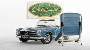 Usata Mercedes 230 150 CV (110 kW) 1966 Blu Cabrio