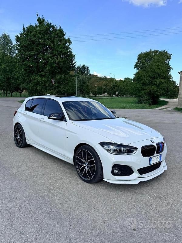 Usata BMW 125 M Sport 224 CV (164 kW) 2015 Bianco Utilitaria