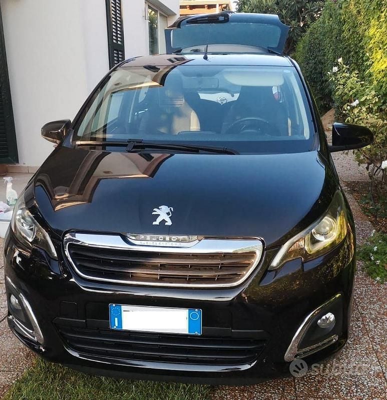 Usata Peugeot 108 2018 Nero Berlina