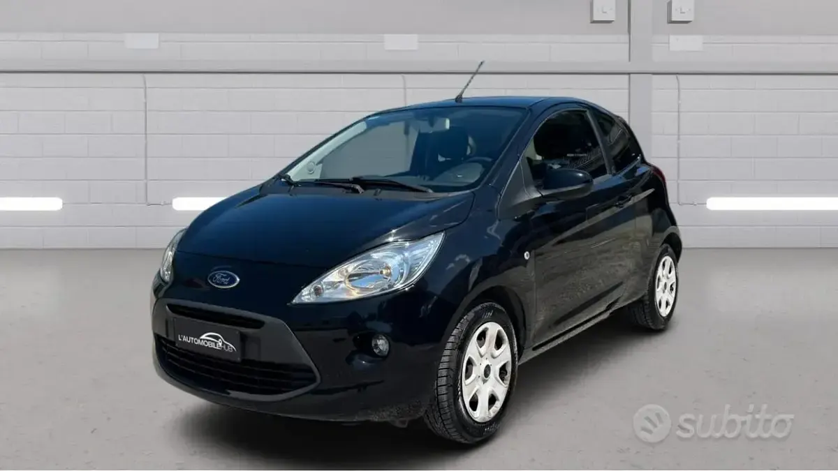 Usata Ford Ka 69 CV (50 kW) 2013 Nero Utilitaria