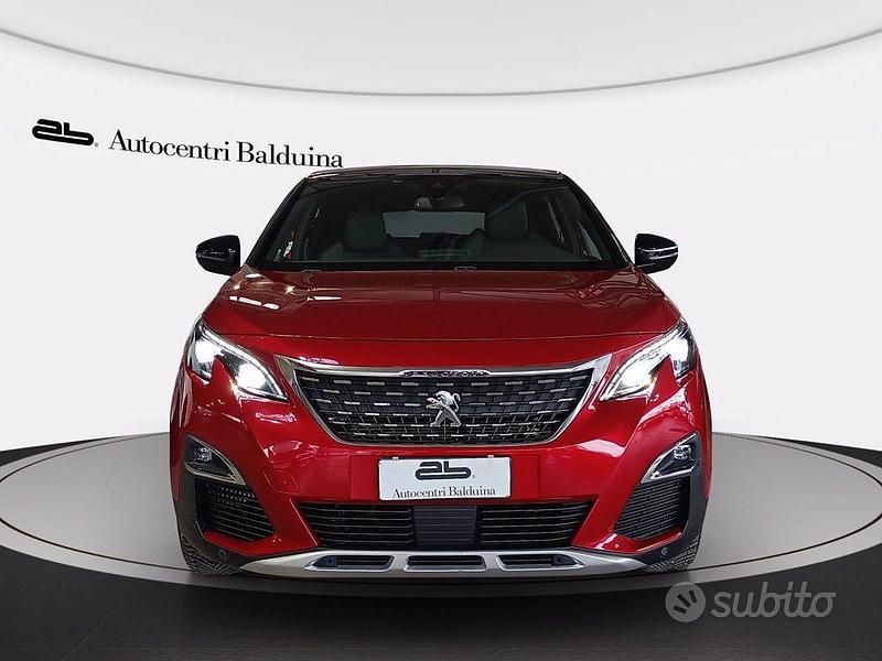 Usata Peugeot 3008 Access 131 CV (96 kW) 2018 Rosso SUV