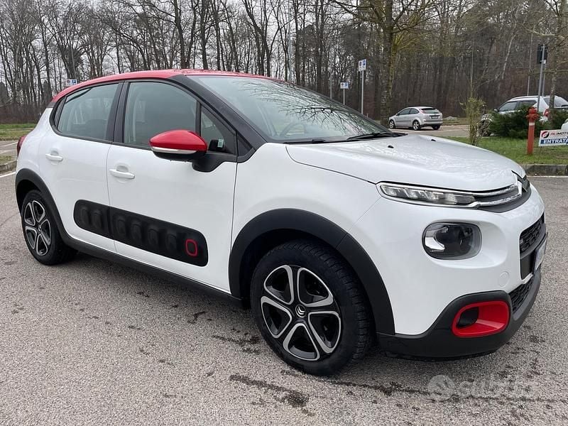 Usata Citroën C3 PureTech 82 CV (60 kW) 2017 Bianco Berlina