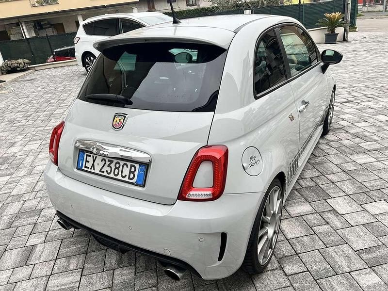Usata Abarth 595 Custom 135 CV (99 kW) 2014 Grigio Utilitaria