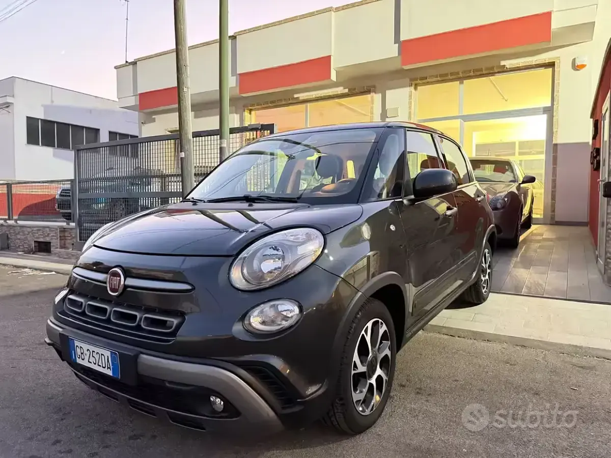 Usata Fiat 500L Cross 95 CV (69 kW) 2020 Grigio Monovolume