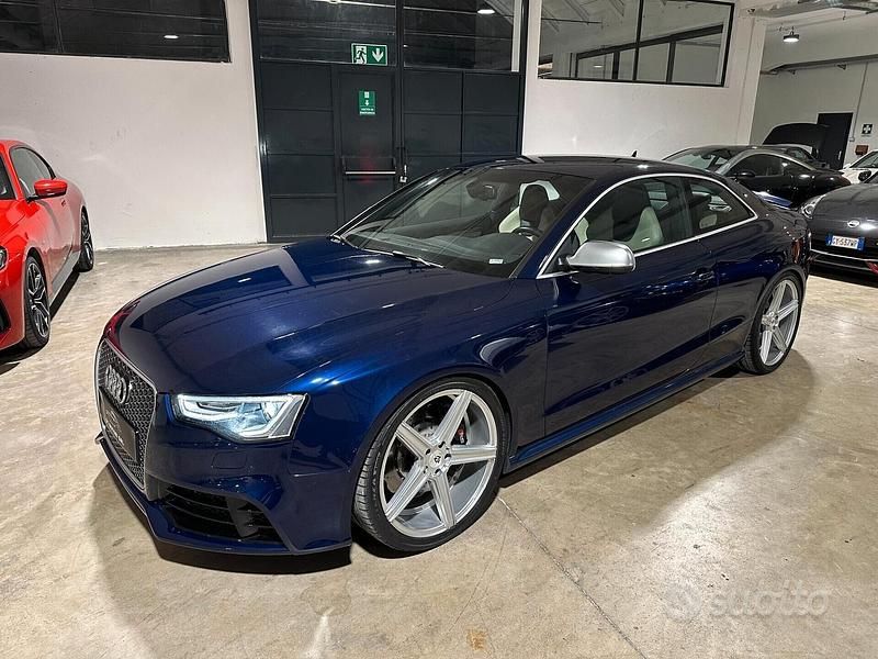 Usata Audi RS5 Exclusive 450 CV (330 kW) 2012 Blu/azzurro Coupé