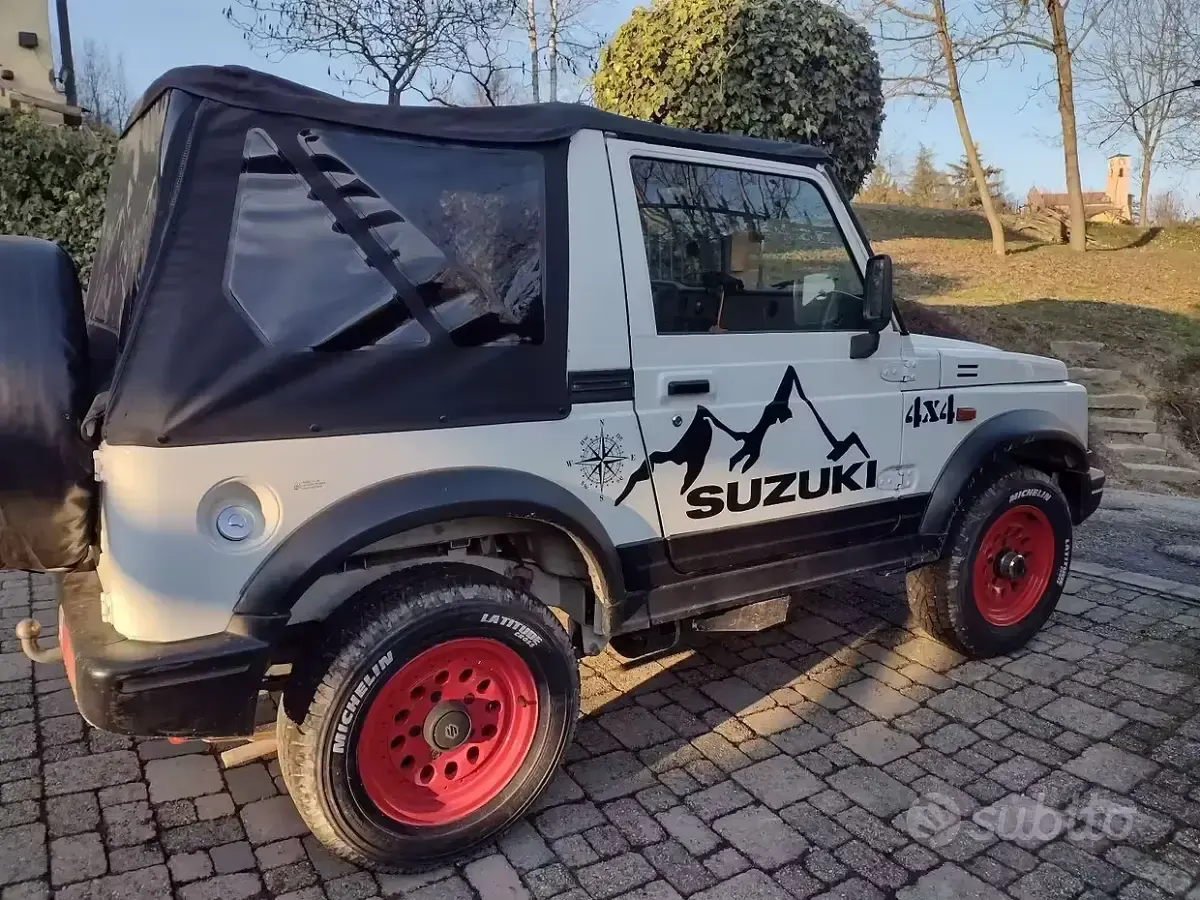 Usata Suzuki Samurai 69 CV (50 kW) 1999 Bianco SUV