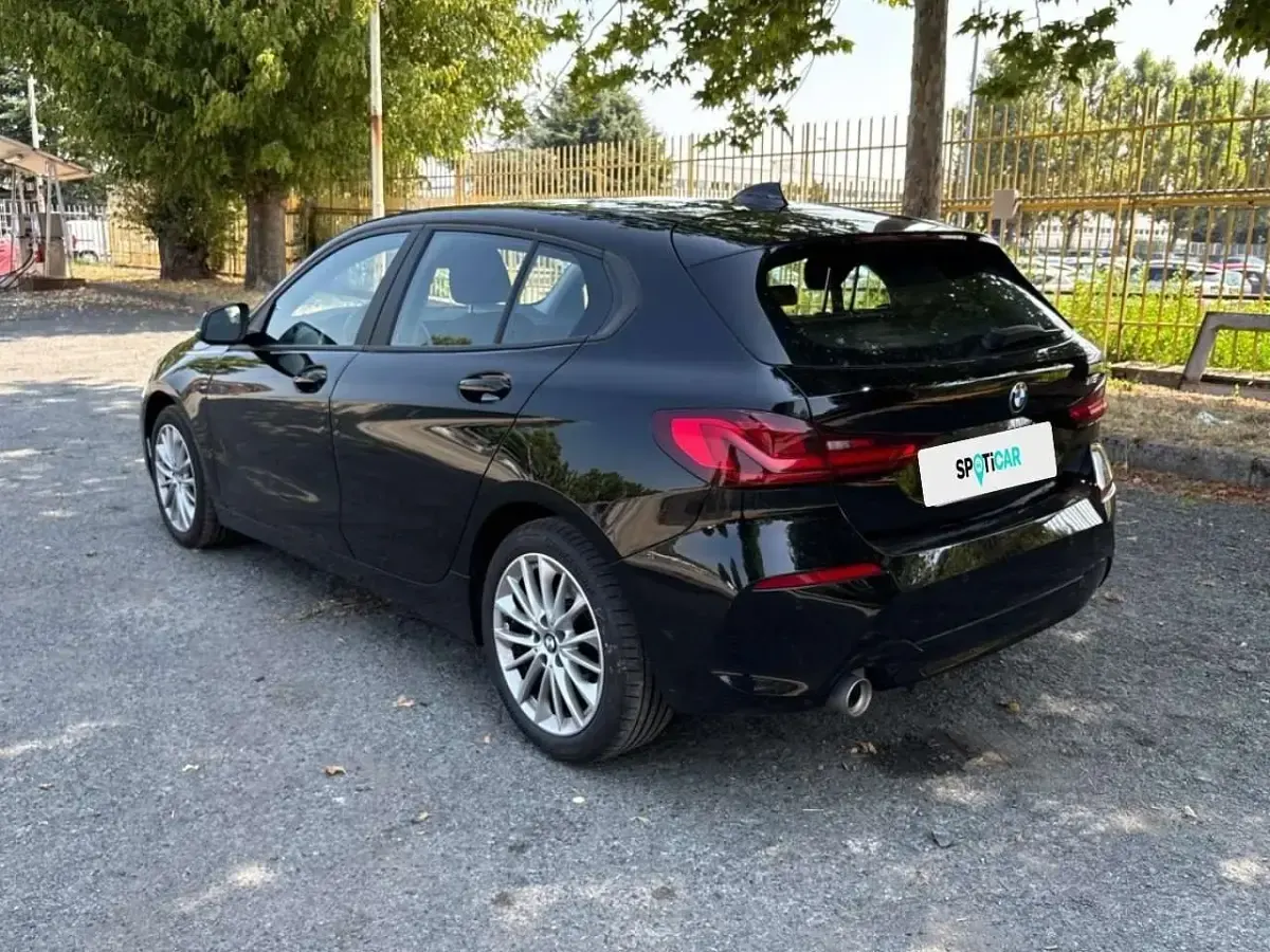 Usata BMW 118 136 CV (100 kW) 2020 Nero Berlina