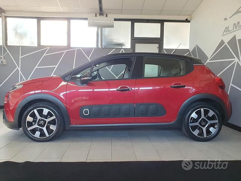 Usata Citroën C3 PureTech 82 CV (60 kW) 2017 Rosso Berlina