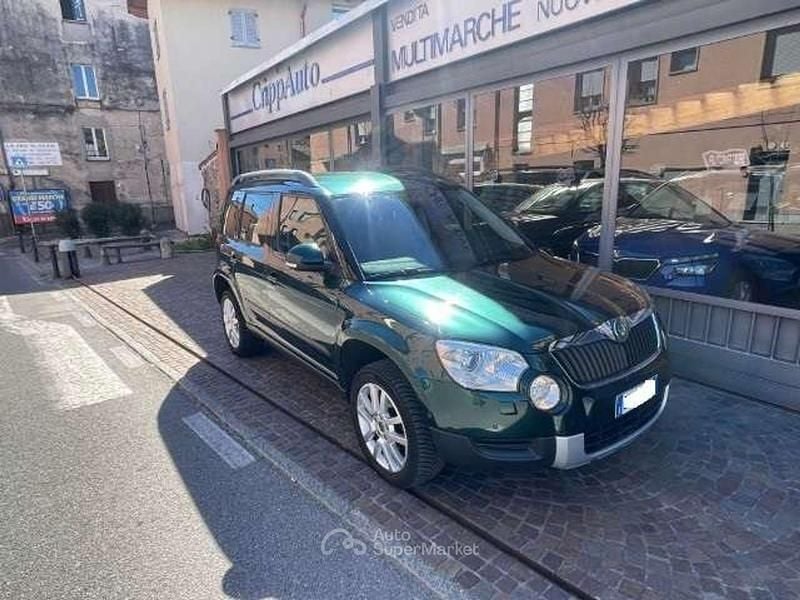 Usata Skoda Yeti Adventure 140 CV (102 kW) 2011 Verde SUV