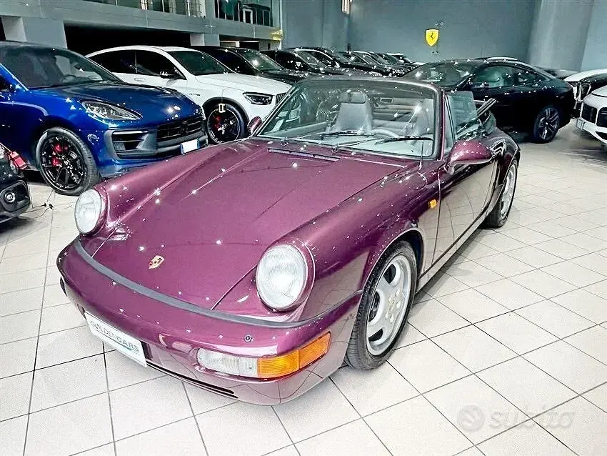 Usata Porsche 911 Carrera Cabriolet 250 CV (183 kW) 1993 Ametyst methallic Cabrio