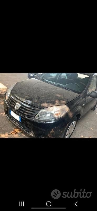 Usata Dacia Sandero 75 CV (55 kW) 2009 Nero Berlina