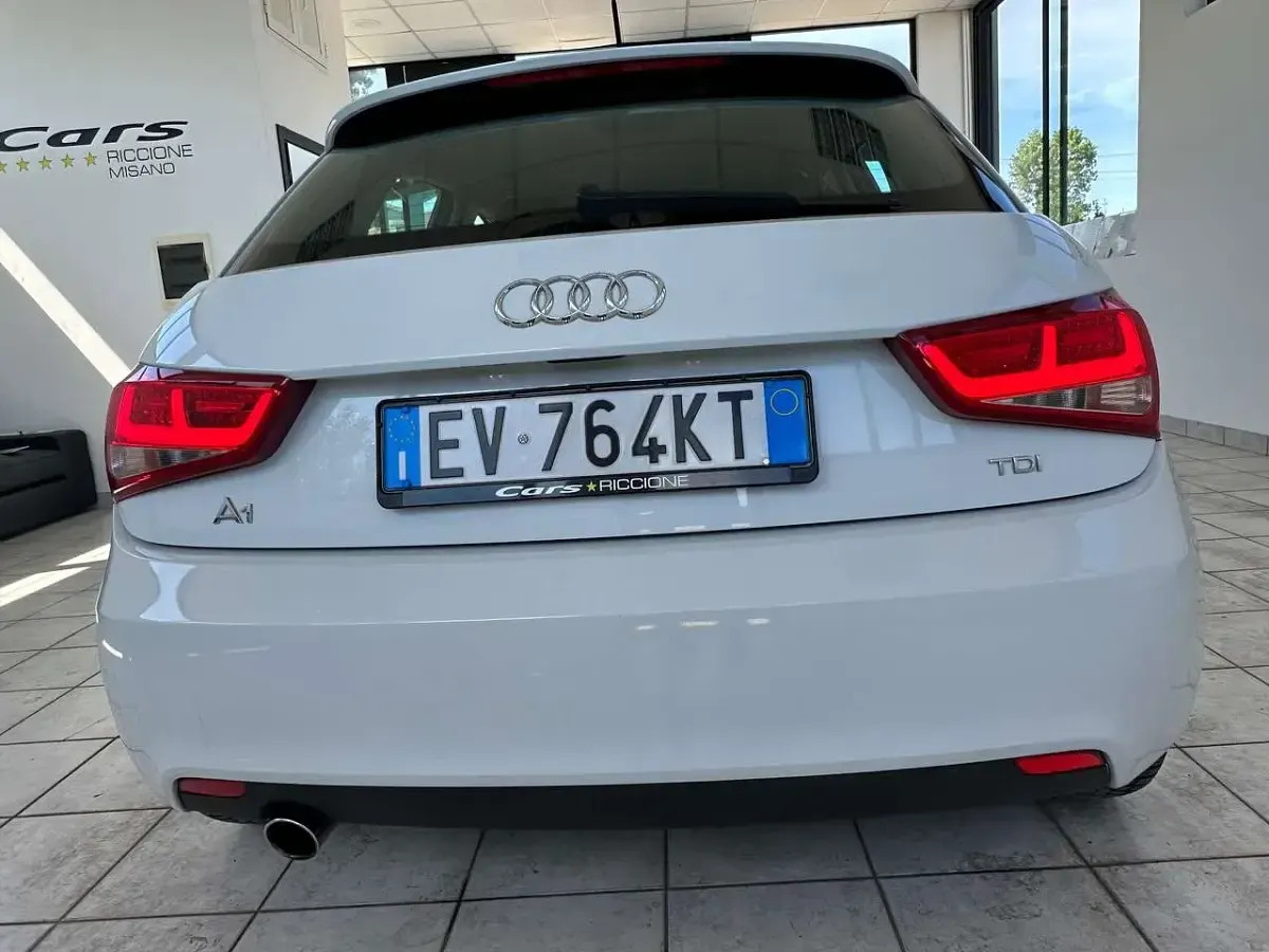 Usata Audi A1 Sportback 90 CV (66 kW) 2014 Bianco Utilitaria