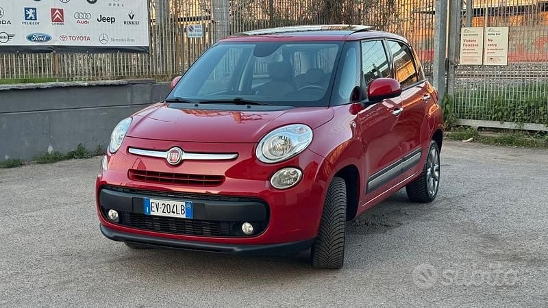Usata Fiat 500L Lounge 84 CV (61 kW) 2014 Rosso Monovolume
