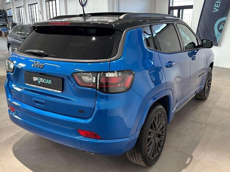Usata Jeep Compass 241 CV (177 kW) 2021 Blu/azzurro SUV