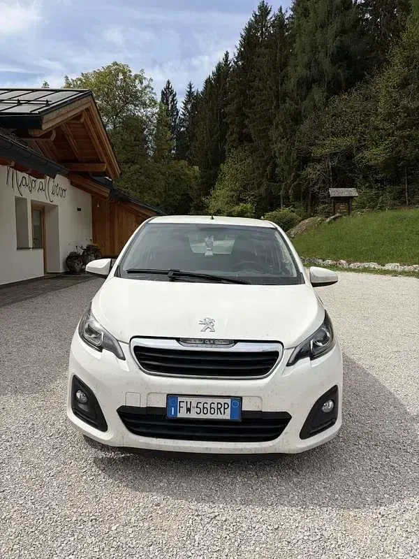 Begagnad Peugeot 108 Active 72 HK (52 kW) 2019 Vit Halvkombi