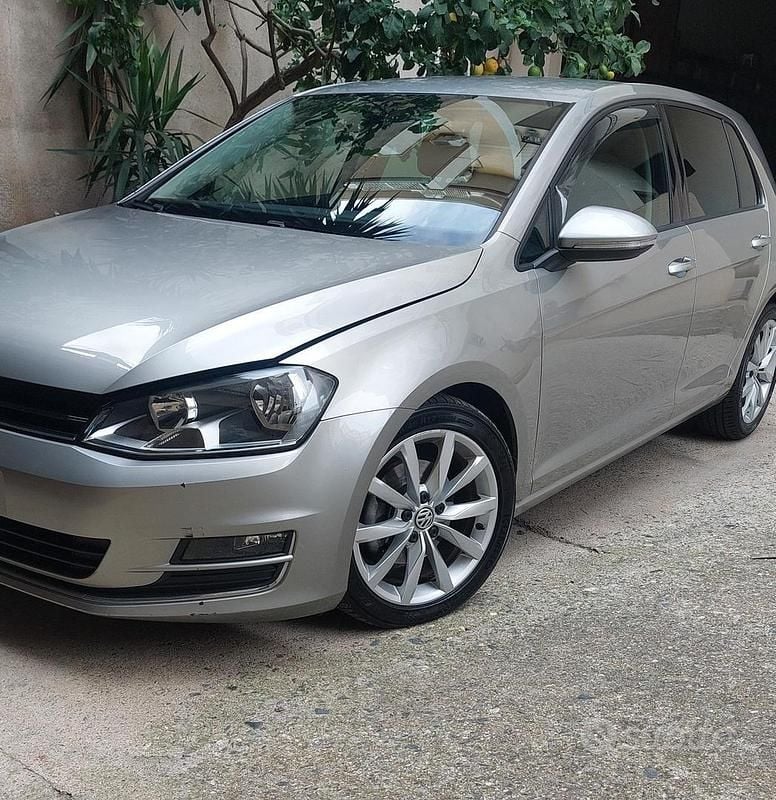 Usata VW Golf VII 110 CV (80 kW) 2015 Grigio Berlina