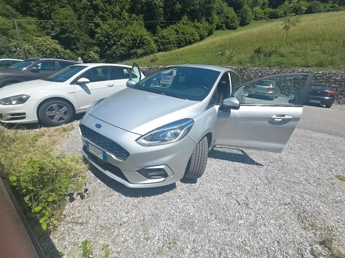 Usata Ford Fiesta ST-Line 101 CV (74 kW) 2019 Grigio Utilitaria