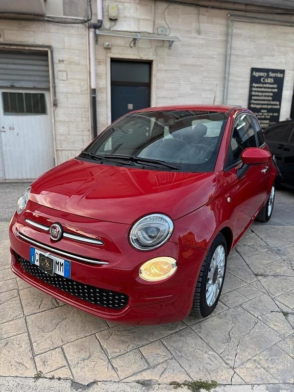 Usata Fiat 500 Lounge 70 CV (51 kW) 2021 Rosso Berlina