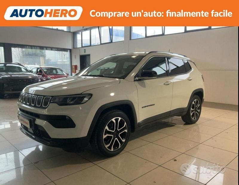 Usata Jeep Compass 130 CV (95 kW) 2021 Bianco SUV