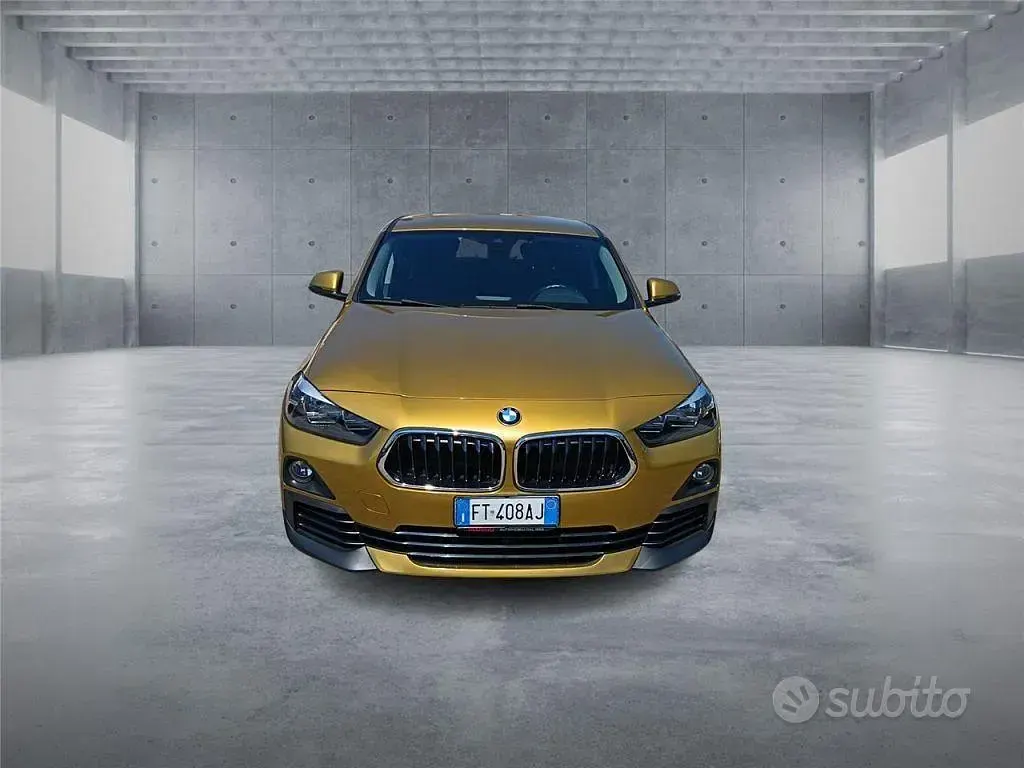 Usata BMW X2 Advantage 190 CV (139 kW) 2018 Giallo SUV