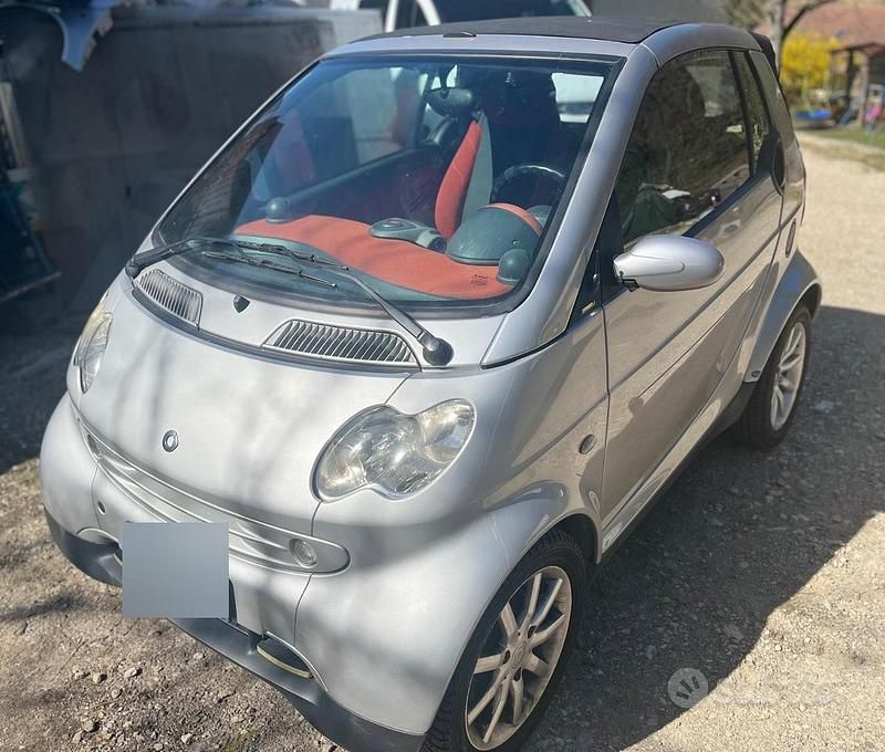 Usata Smart ForTwo Cabrio Passion 61 CV (44 kW) 2006 Grigio Cabrio