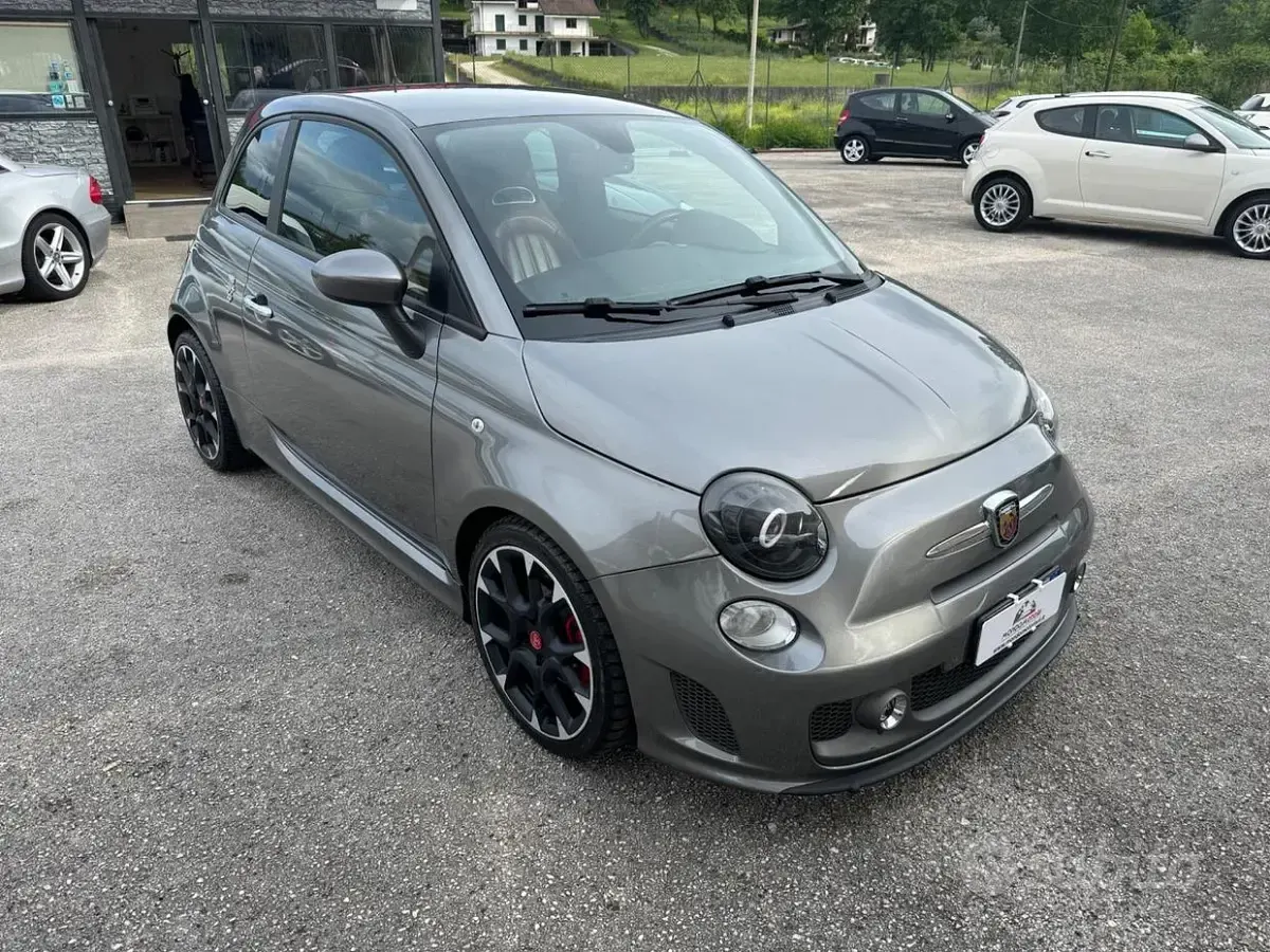Usata Abarth 595 Turismo 160 CV (117 kW) 2012 Grigio Berlina