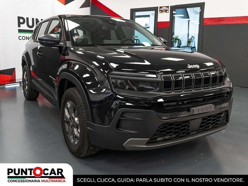 Nuova Jeep Avenger Longitude 101 CV (74 kW) 2025 Nero SUV